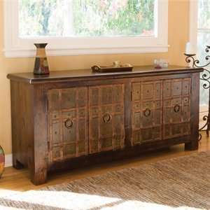   52001250 Camilla Decorative Storage Cabinet, Rustic: Home Improvement