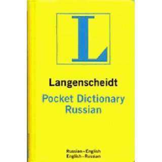  Langenscheidt 735612 Pocket Russian Dictionary