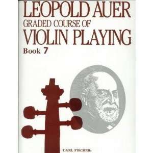  Auer, Leopold   Graded Course of Violin Playing   Book 7 