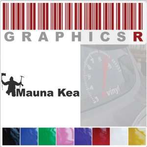  Sticker Decal Graphic   Mauna Kea Mountaineering Guide 