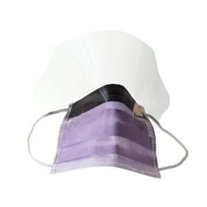  ^Fluid Resistant Mask W/ Shield   With Earloops, BEIGE Min 