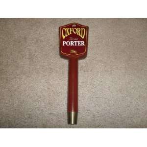   Oxford Brewing Company Porter Brown Keg Handle Tap Bar