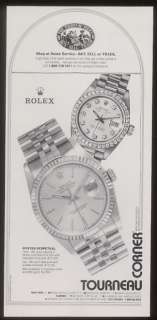 1993 Rolex Oyster Perpetual Datejust 2 watch print ad  