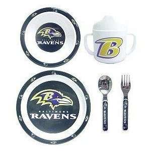  Baltimore Ravens NFL Childrens 5 Piece Dinner Set: Sports 