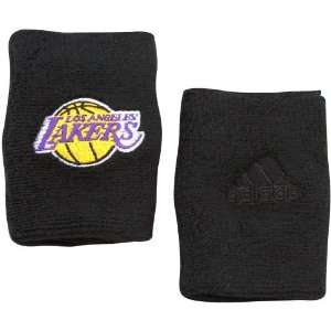  adidas Los Angeles Lakers 2 Pack Black Terry Cloth 