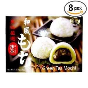 Royal Family Japanese Mochi Green Tea, 7.4 Ounce (Pack of 8):  