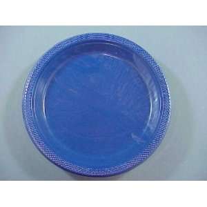 Bright Royal Blue 10.5 Paper Plates:  Kitchen & Dining