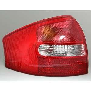   Left Tail Light Lamp Red Clear For Audi A6 C5 1998 to 2004: Automotive