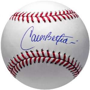  Carlos Beltran Autographed MLB Baseball