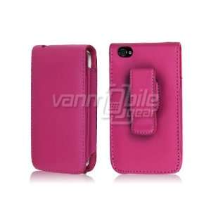 VMG Pink Premium Quality Leatherette Holster Case w/ Rotating Belt 
