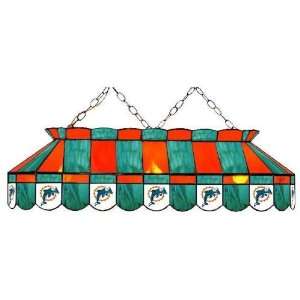   Miami Dolphins 40in Billiard/Pool Table Light/Lamp: Sports & Outdoors