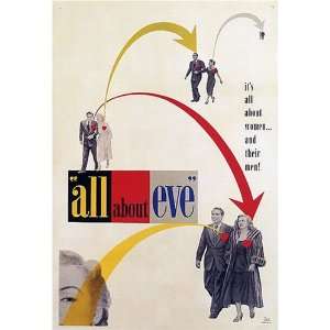  All About Eve Vintage Bette Davis Movie Poster: Home 