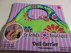 Green Doll Carrier fits 18 American Girl Doll New