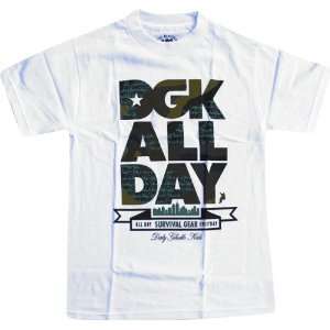  Dgk All Day Camo Small White Short SLV: Sports & Outdoors