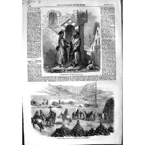  1854 Turkish Sentinels Constantinople Fidieh Tablassi 