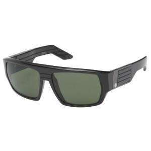 Spy Blok Sunglasses Shiny Black/Gray Green, One Size  
