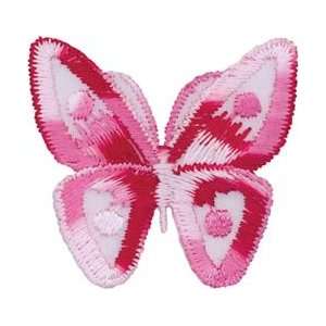 Blumenthal Lansing Iron On Appliques Pink Butterfly A 103; 6 Items 