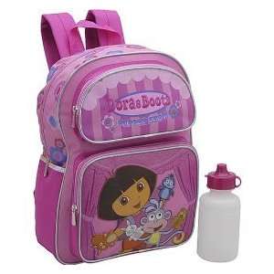  Dora the Explorer 16 Puppet Show Pink School Backpack 