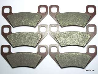 Front Rear Brake Pads For Arctic Cat 650 Prowler XT 06  
