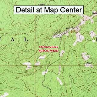   Map   Chimney Rock, Colorado (Folded/Waterproof): Sports & Outdoors