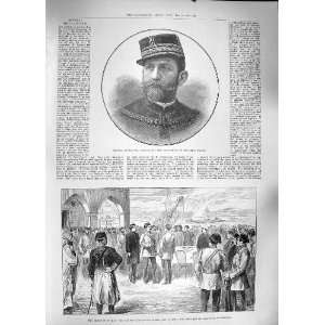  1889 GENERAL BOULANGER SEINE SUAKIN SIRDAR EGYPT ARMY 
