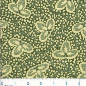  58 Wide Bowden   Green Fabric By The Yard: Arts, Crafts 