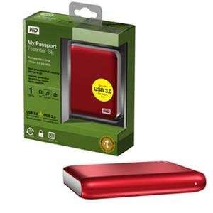  Western Digital Retail, 1TB 2.5 USB Drive Red (Catalog 