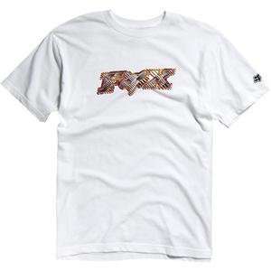  Fox Racing Youth Digitized T Shirt   Small/White 