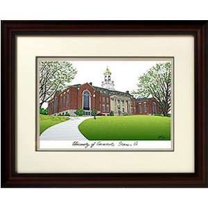  University of Connecticut Alma Mater Framed Lithograph 