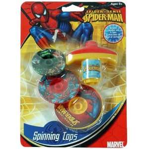  Spiderman Spinning Stacking Tops Toys & Games