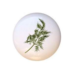  Dill Weed Herbs Spices Drawer Pull Knob