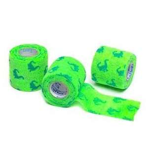  Coflex Elastic Bandage Green Dinos 2 3/pkg
