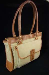   Ghurka The Runabout Marley Hodgson Leather/Canvas No. 9 Bag  