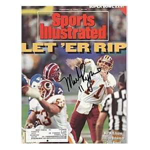 Mark Rypien Autographed / Signed February 3, 1992 Sports Illustrated 