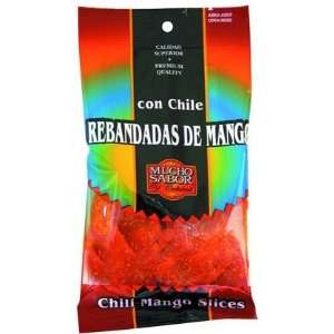 Mucho Sabor Hot & Spicy Mango Slices, 3.75 oz, 6 pk:  