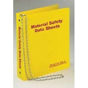   English MSDS Binder 3 in. Ring   Holds 600 sheets