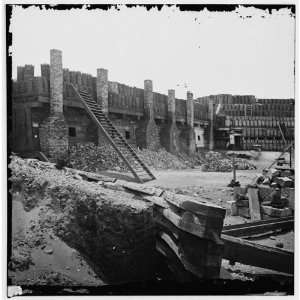   Harbor, South Carolina. Interior view of Fort Sumter: Home & Kitchen