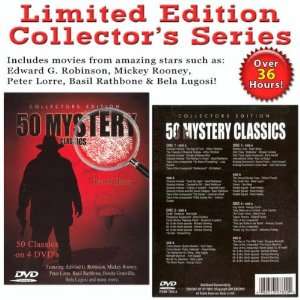  50 MYSTERY CLASSIC MOVIES   4 DVD Collection: Electronics