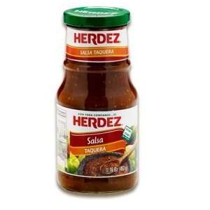 Herdez Salsa Taquera Hot, 7 oz  Grocery & Gourmet Food