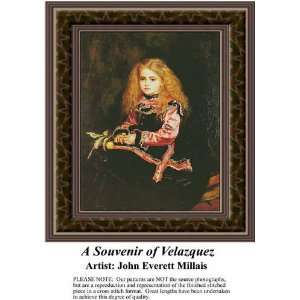  A Souvenir of Velazquez, Cross Stitch Pattern PDF Download 