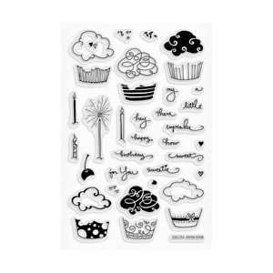   Perfectly Clear Stamps 4X6 Sheet Hey There Cupcake
