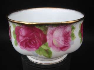   English Rose Tea Ware Teapot, Stand, Bowls,Trios, Milk,Sugar,  