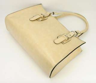 Women Elegant PU Tote Handbag Cabas Satchel PVC Briefcase Duffel Bag 