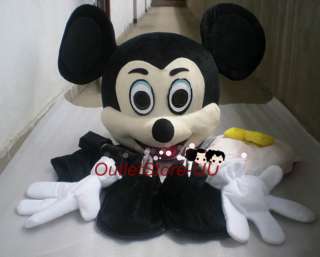 Mickey Mouse Adult Mascot Halloween Costume Fancy Party dress Size men 