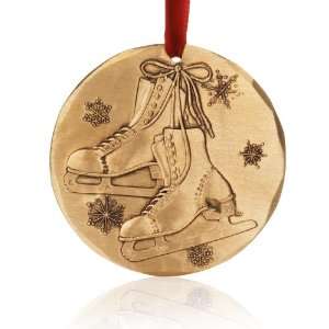   Skates For Christmas Ornament by Wendell August Forge