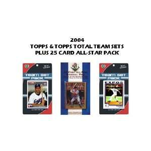 Montreal Expos 2004 Topps And Topps Total Team Set W/ 25 Card All Star 