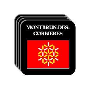 Languedoc Roussillon   MONTBRUN DES CORBIERES Set of 4 Mini Mousepad 