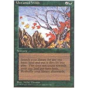   Magic the Gathering   Untamed Wilds   Fourth Edition Toys & Games