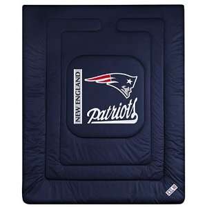  New England Patriots Twin Size Locker Room Comforter 