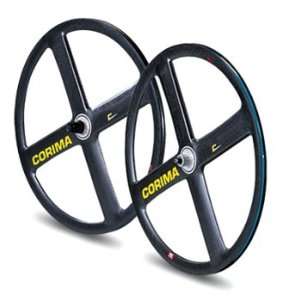  Corima 4 Spoke Tubular Front Road Wheel (HM): Sports 